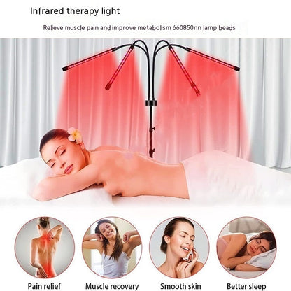 External Physiotherapy Beauty Red Light Gating Pulse Infrared Radiation Photon Heating Lamp